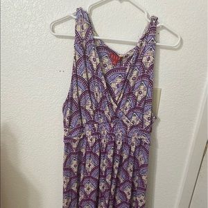 Purple Cotton dress